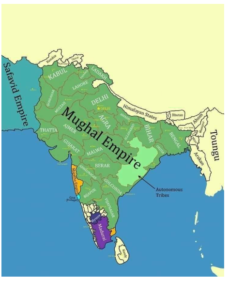 The Mughal Empire in India
